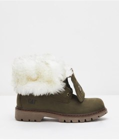 Resim Caterpillar Utah Fur Dark Olıve Nubuk Kadın Bot 001 