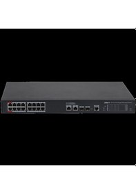 Resim Dahua S4220-16gt-240, 16 Port, Gigabit, Poe 240w, 2 Port Gigabit Uplink, 2 Port Sfp Gigabit Combo, L 
