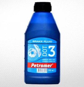 Resim PETROMER Hidrolik Fren Yağı Dot-3 (500ML) 
