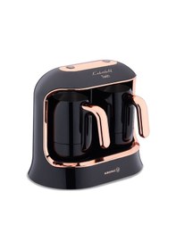 Resim Korkmaz Kahvekolik Deluxe Twin Otomatik Kahve Makinesi 