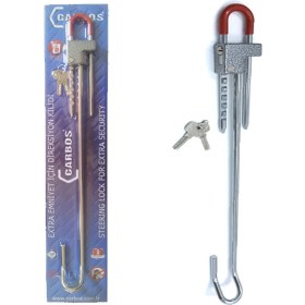 Resim Baston Direksiyon Kilidi Universal Tüm Araçlara Dpmah 