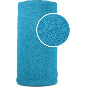 Resim Edükkanım Kaydırmaz Turkuaz Karmaşık Paspas EN:120CM 120 x 300 