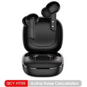 Resim Qcy Ht05 Anc Kablosuz Kulaklık 40db Gürültü Bluetooth 5.2 Kulaklık 6 Mic Enc Hd Ht05 Black Brezilya 