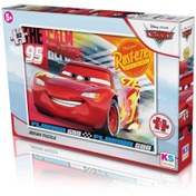 Resim NW NessiWorld CR709 Cars 50 Parça Çocuk Puzzle -KS Puzzle 