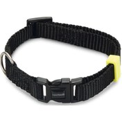 Resim Beeztees Köpek Boyun Tasması, Siyah, 20-30cm, 10mm Çok Renkli 