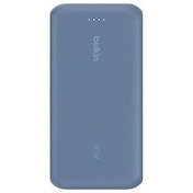 Resim Belkin BPB024 30W 20K Entegre Kablolu Powerbank - Mavi 