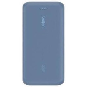 Resim Belkin BPB024 30W 20K Entegre Kablolu Powerbank - Mavi 