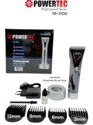 Resim Powertec TR-1700 Pro Deluxe Saç Sakal Kesim Makinesi 