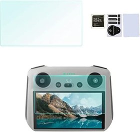 Resim Temperli Cam Ekran Koruyucu Mini 3 Pro Uzaktan Kumanda ile Uyumlu Mini 3 Pro Drone Denetleyici Ekran Koruyucu Çizilmez 9H HD Cam Filmi Drone Aksesuarları 