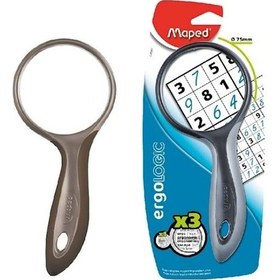 Resim Maped Ergologic Büyüteç 3 - 75Mm Çap Gri 