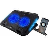 Resim Sones S900 Çift Usb Bağlantı Noktalı Ayarlanabilir Yükseklikli Rgb Dizüstü Bilgisayar Soğutma Pedi Standı 