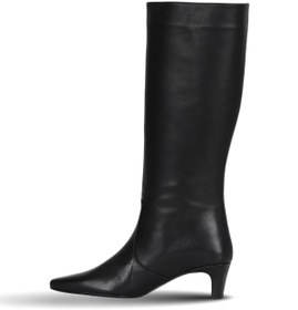 Resim Bueno Shoes Siyah Deri Kadın Topuklu Çizme 39wc2959 