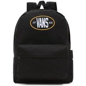 Resim Vans Sırt Çantası Old Skool 4 Black/Old Gold VN0A5KHQYTK41 Siyah 