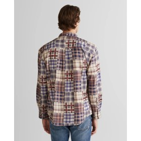 Resim Gant Erkek Bordo Relaxed Fit Gömlek 3825347T.604 