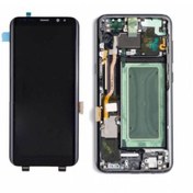 Resim Samsung Kdr Galaxy S8 Plus Uyumlu ( Sm-g955f ) Servis Orjinali Lcd Dokunmatik Ekran Gold 