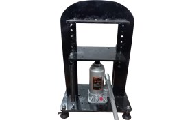 Resim Arvallı Masa Üstü Taşınabilir Hobi Atölye Presi 10 Tonluk Kriko 