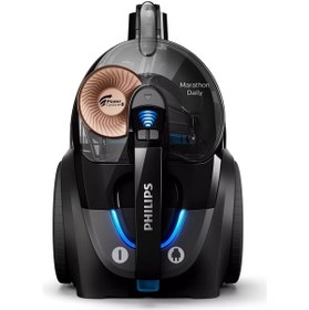 Resim Philips 900 W Yeni Seri , PowerCyclone 8 Marathon Daily Torbasiz Elektrikli Süpürge, Hepa 13 , 2 Litre 