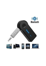 Resim Cn Yeni Nesil Bluetooth Aux Araç Kiti Siyah Tv Tablet Telefon Araç Araba 