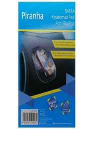 Resim Piranha 5411-A Araç İçi Kaydırmaz Ped | Yapışkanlı | Kaydırmaz Telefon & Eşya Tutucu Aksesuar | Kompakt 