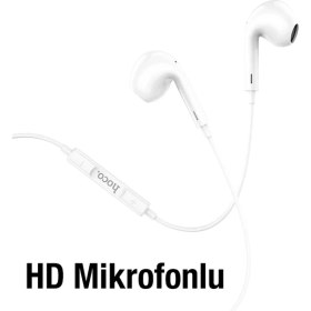 Resim Hoco M1 Max iPhone Lightning Kulakiçi Mikrofonlu Kablolu KULAKLIK-(5775) - TK002M-6XRTT7 
