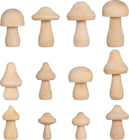 Resim 210143e Ahşap Mantar Kafa Dıy Boyalı Oyuncaklar Çocuk Erken Eğitim Ev Dekoratif Süsler A 