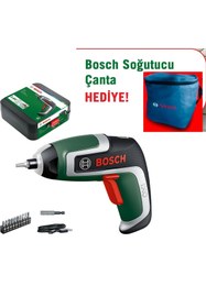 Resim Bosch Ixo Akülü Vidalama Şarjlı Tornavida Şarjlı Matkap + Bosch soğutucu çanta hediyeli 