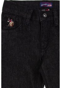 Resim U.s. Polo Assn. Erkek Çocuk Siyah Pantolon Jean 50316676-dn0027 Black 