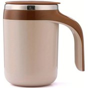 Resim Willowhaven Tam Otomatik Karıştırmalı Kahve Rengi Manyetik Paslanmaz Çelik Seyahat Termosu 