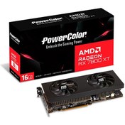 Resim Radeon RX 7800 XT 16 GB GDDR6 256 Bit HDMI/DP Ekran Kartı PowerColor
