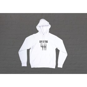 Resim Veglobe Save The Baskılı Hoodie 