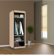 Resim Mavipaket Prado Slim Fit Varyant Çelik Profilli Bez Dolap 