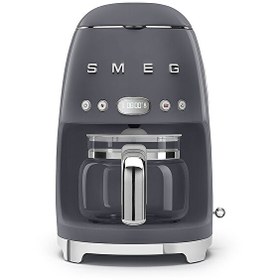 Resim Smeg DCF02GREU Barut Gri Filtre Kahve Makinesi 