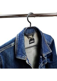 Resim Elbise Askısı Kırılmaz Geniş Askı 38Cm Adetli Setler Siyah De218 Çok Renkli 