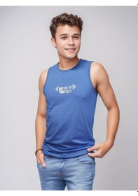 Resim Street Industrıes Pamuklu Spor Atletı Fitness İçin 279914172 Açık Mavi 