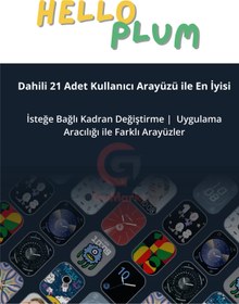 Resim Blackbird Game Center HainoTeko FG-7 Gümüş 5G Sim Kartlı Full Android Akıllı Saat GPS Wi-Fi Kameralı + Deri ve Silikon Kor 