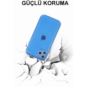 Resim Kılıfmania Apple iPhone 11 Kapak Kamera Korumalı Neon Renkli Silikon Kılıf - Neon Pembe 