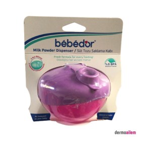 Resim Bebedor Süt Tozu Saklama Kabı 8563 %0 BPA Pembe 