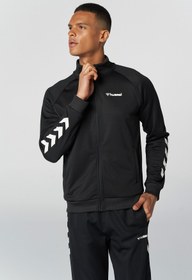 Resim hummel Falconzo Zip Siyah Erkek Sweatshirt 921133-2001 