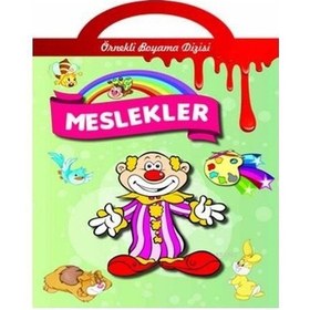 Resim Meslekler Örnekli Boyama- Parıltı Yayınları 