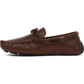 Resim Derimod Erkek Kahverengi Deri Casual Loafer 26SFD602118 