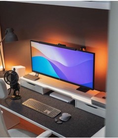 Resim garaccu Ofis Oyuncu Ve Çalışma Masası Için Keçeden Masa Ve Mouse Matı Pad 30x120 Cm (özel Ölçü) 