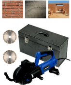 Resim Germany Style İbeltech 1600 Watt 8900 RPM Duvar Kanal Oluk Açma Makinesi 