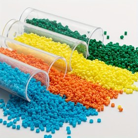 Resim 1200 Adet Çok Renkli 2mm Mat Buzlu Cam Tohum Boncukları, Çek Boho Stili Takı Yapımı Aksesuarları, Çeşitli Renklerde Charm Boncukları DIY El Sanatları ve Bileklikler İçin 