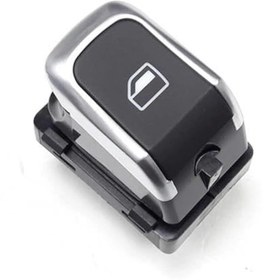 Resim Audi A1 2015 - 2018 Arka Cam Açma Düğmesi Krom Nikelajlı İthal Marka 4H0959855A 