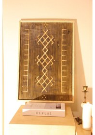 Resim Cıgılwood Ethnıc Ahşap Bohem Tablo 