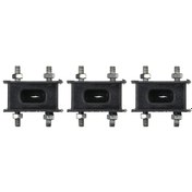 Resim Moveevo 3 Adet Kauçuk Egzos Montajı - Landcruiser 40/60/70/80/100 Serisi İçin Vibration Dirençli Tam Yerine Koyma Parçası 