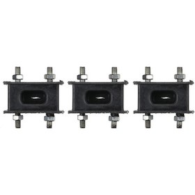Resim Moveevo 3 Adet Kauçuk Egzos Montajı - Landcruiser 40/60/70/80/100 Serisi İçin Vibration Dirençli Tam Yerine Koyma Parçası 