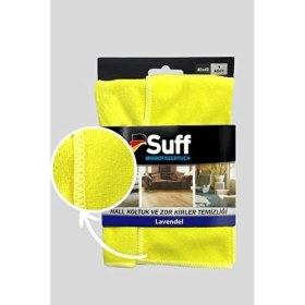 Resim Suff Lavanta Tırtıklı Zor Kir Bezi (40X40CM) 