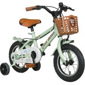 Resim CESA BİSİKLET Cesa Bikes Coffee Collectıon 12 Jant Özel Kabartma Etiket 2-4 Yaş Pastel Yeşil Çocuk Bisikleti 
