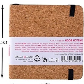 Resim 12 X 12 Cm Eskiz Defteri, 140 G/m² Kağıt, Çok Amaçlı Kullanım 